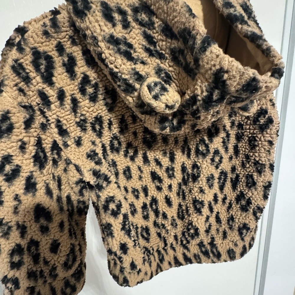 Leopard Print Kids Jacket